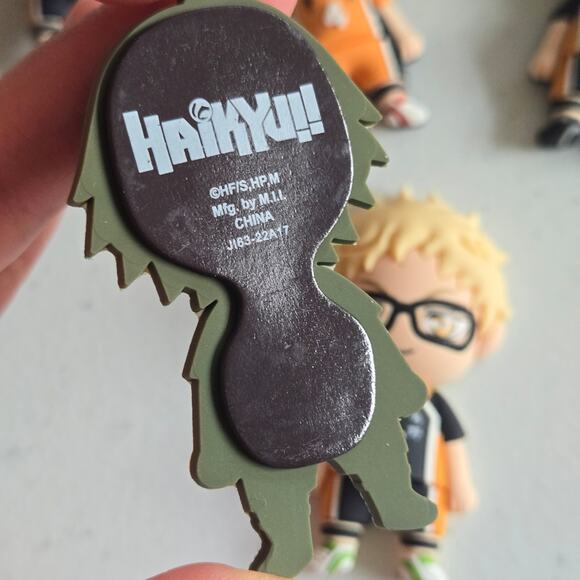 haikyu / haikyuu magnets, bag charms lot of 6 - Picture 7 of 8